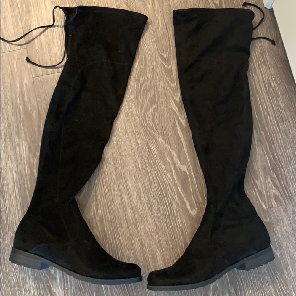 Black Over the Knee boots